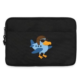 Ein Supervogelflugzeug - Laptoptasche 13" - Schwarz - Vorne