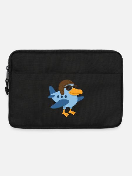 A super bird plane - Laptop bag 13" - black