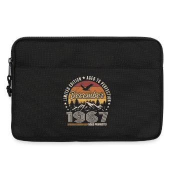 Dezember 1967 Originalausgabe Dezember-Geschenk - Laptoptasche 13" - Schwarz - Vorne