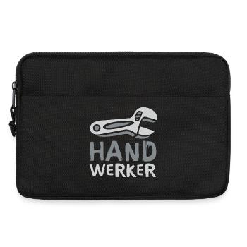 Bande dessinée artisanale avec clé - Sacoche pour ordinateur portable 13 pouces - noir - Devant