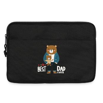 Le meilleur papa - Sacoche pour ordinateur portable 13 pouces - noir - Devant