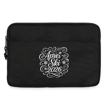 Après-ski 2026 - Laptop bag 13" - black - Front