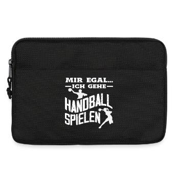 Handball Joueurs Handball Handball Cadeaux - Sacoche pour ordinateur portable 13 pouces - noir - Devant