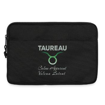 Taureau - Sacoche pour ordinateur portable 13 pouces - noir - Devant