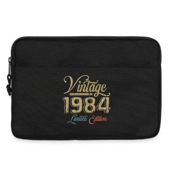 Vintage 1984 Limited Edition Geburtsjahrgang 1984 - Laptoptasche 13" - Schwarz - Vorne