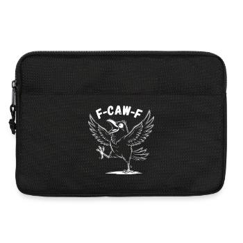 Drôle Rétro F CAW F - Sacoche pour ordinateur portable 13 pouces - noir - Devant