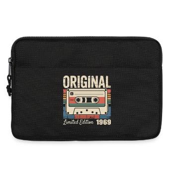 57th Anniversary - Vintage Gift 1969 - Laptop bag 13" - black - Front