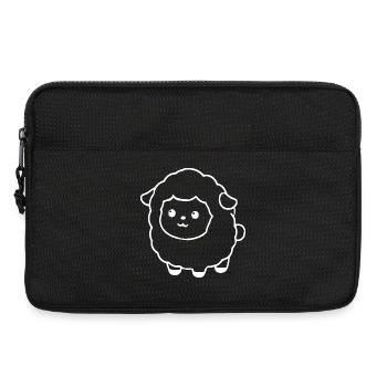 Sheep Sheep Lamb - Laptop bag 13" - black - Front