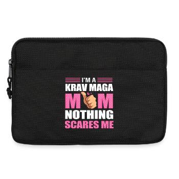 Krav Maga - Laptoptasche 13" - Schwarz - Vorne