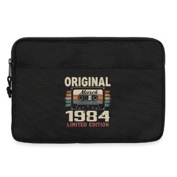 Mars 1984 Vintage mars 1984 - Sacoche pour ordinateur portable 13 pouces - noir - Devant