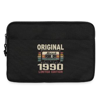 Mars 1990 Vintage mars 1990 - Sacoche pour ordinateur portable 13 pouces - noir - Devant