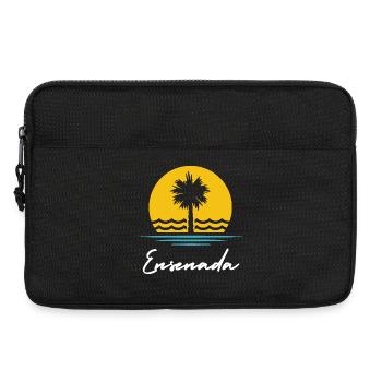 Vacances souvenirs d’Ensenada - Sacoche pour ordinateur portable 13 pouces - noir - Devant