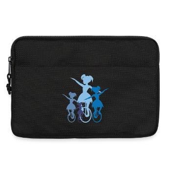Einrad | Unicycling Freestyle - Laptoptasche 13" - Schwarz - Vorne