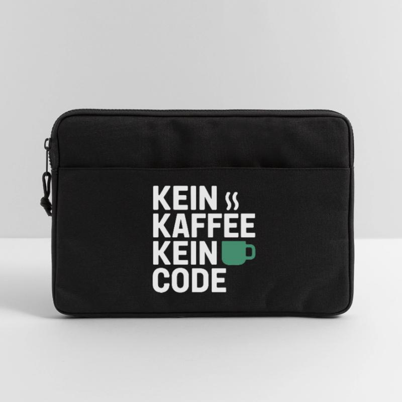 No Coffee No Code Programmer Computer Scientist Laptop bag 13"