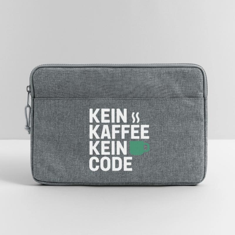 No Coffee No Code Programmer Computer Scientist Laptop bag 13"