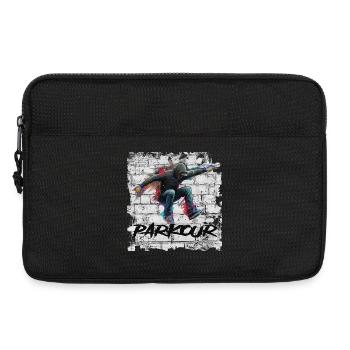 Parkour - Laptoptasche 13" - Schwarz - Vorne