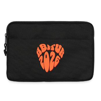 Abitur 2026 Heart - Sacoche pour ordinateur portable 13 pouces - noir - Devant