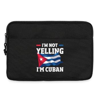 Kuba Stolz & Heimat - Cuba Flagge Design - Laptoptasche 13" - Schwarz - Vorne