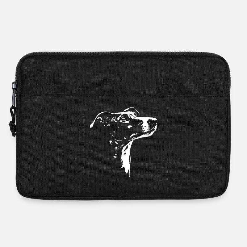 Galgo Espanol Silhouette Galga Windhunde Wilsigns - Laptoptasche 13" - Schwarz