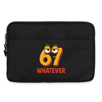 Six Seven Whatever Italian Brainrot Humor Meme  - Laptoptasche 13" - Schwarz - Vorne