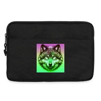 Wolf - Laptop bag 13" - black - Front