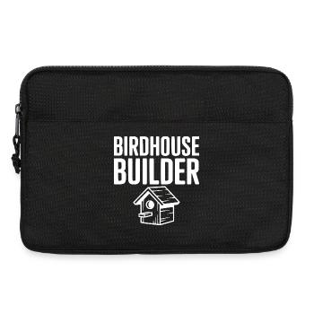Constructeur de maisons à oiseaux - Sacoche pour ordinateur portable 13 pouces - noir - Devant