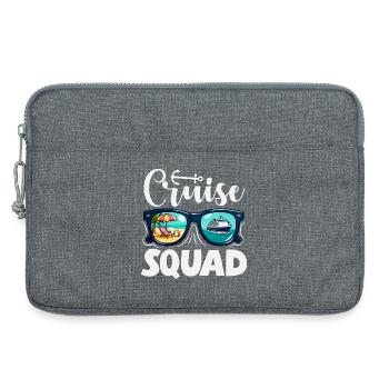 Cruise Squad Sunglasses Holiday Trip - Laptop bag 13" - heather grey - Front