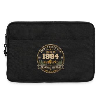 1984 Retro 1984 Vintage 1984 Geschenk 1984 - Laptoptasche 13" - Schwarz - Vorne