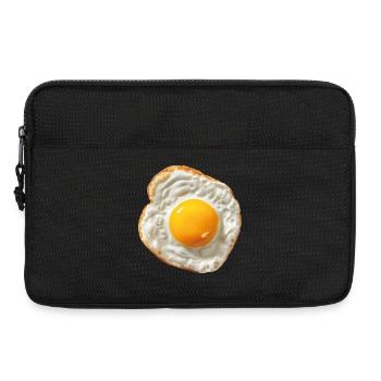 fried egg - Laptop bag 13" - black - Front