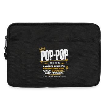 Pop-Pop Definition - Cool and Legendary Grandpa - Laptop bag 13" - black - Front