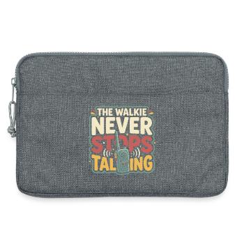 Leiter Der Kindertagesstätte, Leiter Der Vorschule - Laptoptasche 13" - Grau meliert - Vorne