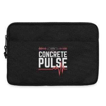 Urban concrete pulse - Laptop bag 13" - black - Front
