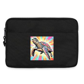 Schildkröte - Laptoptasche 13" - Schwarz - Vorne