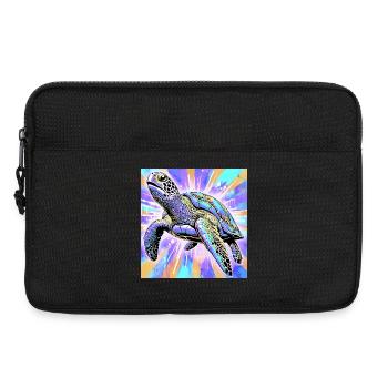 Schildkröte - Laptoptasche 13" - Schwarz - Vorne