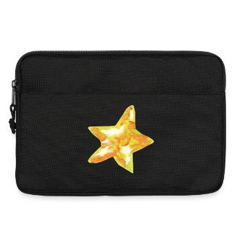 Étoile - Sacoche pour ordinateur portable 13 pouces - noir - Devant