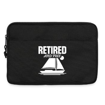 Voilier pour pensionnaires - Sacoche pour ordinateur portable 13 pouces - noir - Devant