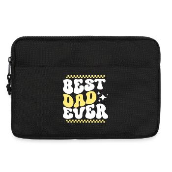 Best Dad Dad Father's Day Gift - Laptop bag 13" - black - Front
