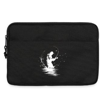 Angler Sketch - Laptop bag 13" - black - Front