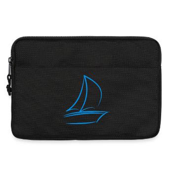 Voiliers Marins - Sacoche pour ordinateur portable 13 pouces - noir - Devant