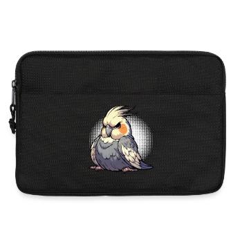 Cockatiel Cockatiel Cockatiel Cockatiel Bird - Laptop bag 13" - black - Front