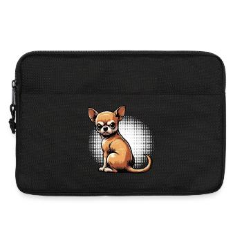 Chihuahua Chihuahua Propriétaire Chihuahuafan Chi Chis - Sacoche pour ordinateur portable 13 pouces - noir - Devant