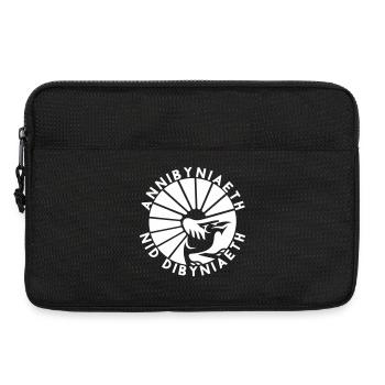 Annibyniaeth Nid Dibyniaeth - Laptoptasche 13" - Schwarz - Vorne