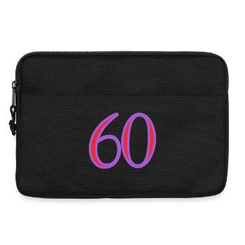 60. 60 ANS - Sacoche pour ordinateur portable 13 pouces - noir - Devant