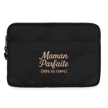Maman Parfaite 99% du Temps - Sacoche pour ordinateur portable 13 pouces - noir - Devant