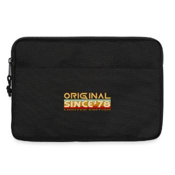 Original Since 78 Retro Logo - Laptop bag 13" - black - Front