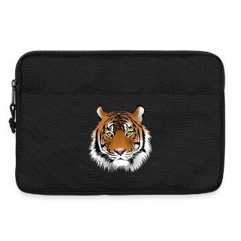 tiger - Laptop bag 13" - black - Front