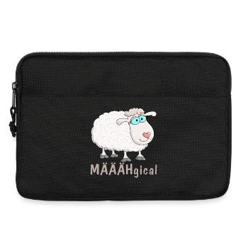 mouton - Sacoche pour ordinateur portable 13 pouces - noir - Devant