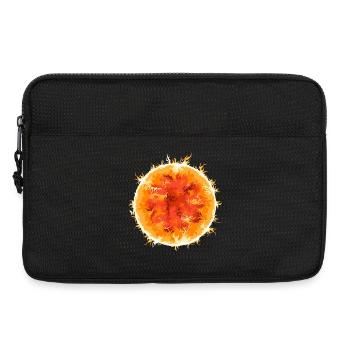 Boule De Feu, Soleil, Symbole, Été, Espace, Espace - Sacoche pour ordinateur portable 13 pouces - noir - Devant