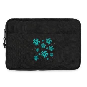 Neonblüten, Outlines - Laptoptasche 13" - Schwarz - Vorne