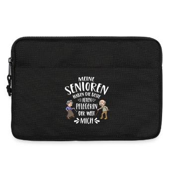 Beste Altenpflegerin der Welt - Laptoptasche 13" - Schwarz - Vorne